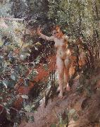 Anders Zorn Red sand oil painting